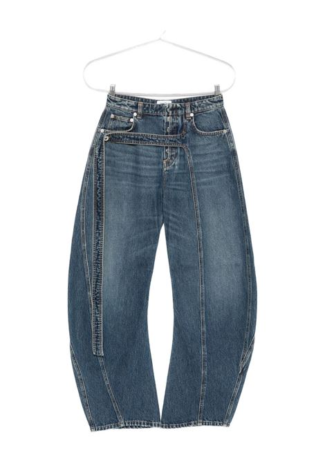 jeans denim strap donna blu JEAN PAUL GAULTIER | 25/03-W-TR009-D02457